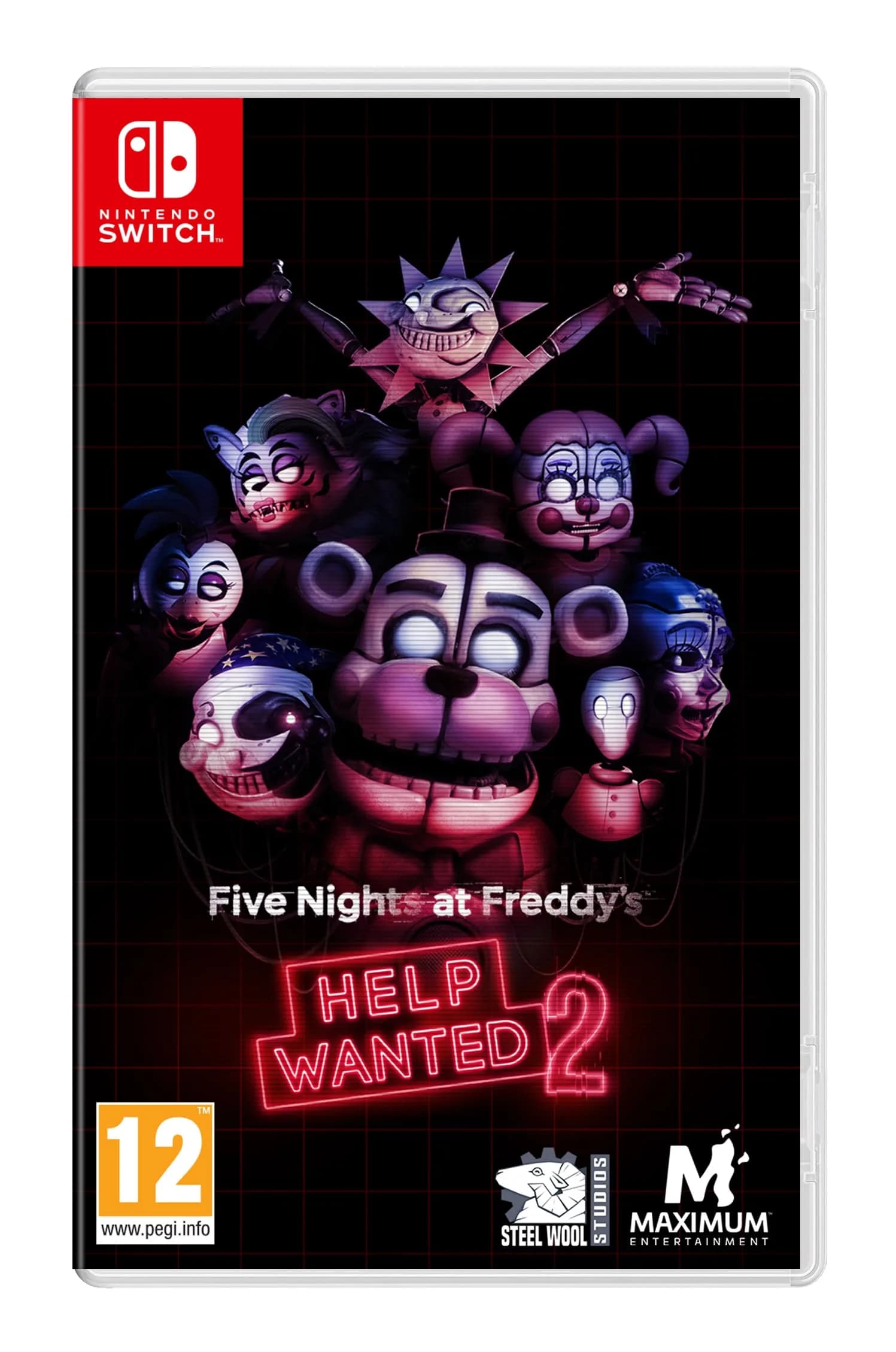 Maximum Entertainment Five Nights at Freddy's: Help Wanted 2 Nintendo Switch | Horror Adventure Game 41g