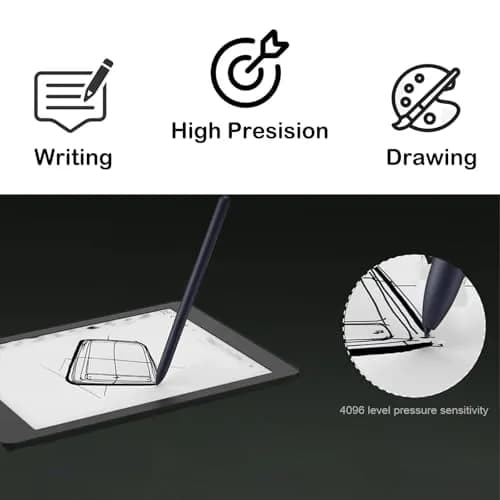 Alovexiong Stylus Pen with Eraser for BOOX Tablets 4096 Pressure Levels | 10.3 inch ePaper thumbnail 4