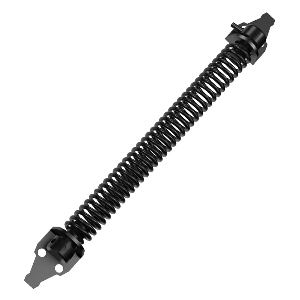SKYSEN 14 Inch Black Self-Closing Gate Spring (4 Pack) | Heavy Duty Carbon Steel for Wooden & Vinyl Gates — Black