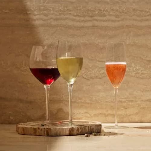 Zwiesel Glas Highness Crystal Wine Glass Set (2) | Handmade 7oz Sweet Wine Glasses thumbnail 2