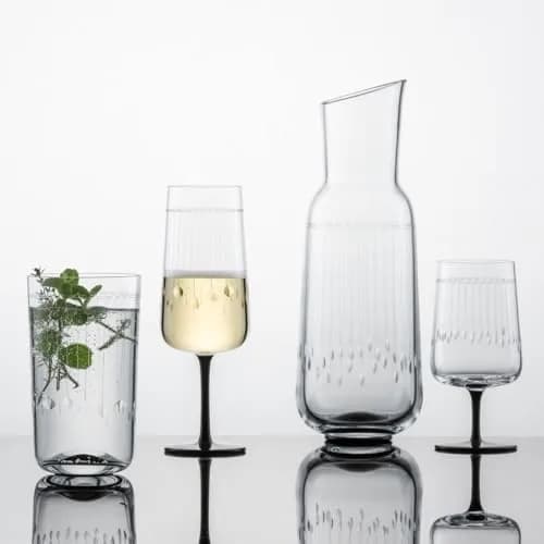 Zwiesel Glas Handmade Glamorous Crystal Glass, 11 Ounce Whiskey (Set of 2), Clear | Art Déco Design for Special Occasions thumbnail 2