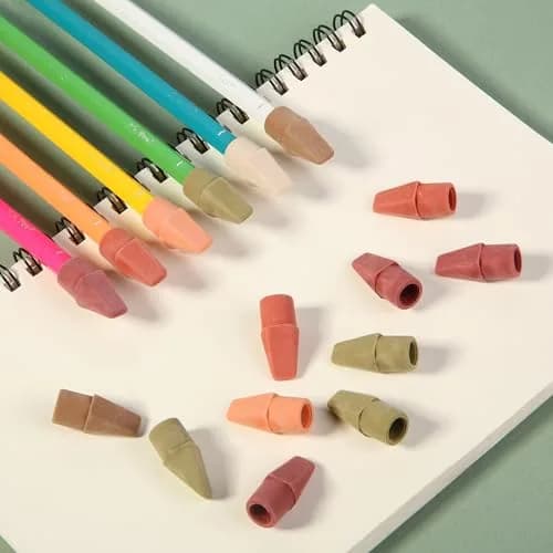 Mr. Pen Pencil Eraser Toppers, 120 Pack, Autumn Earth Colors | Bulk Pack Eraser thumbnail 8
