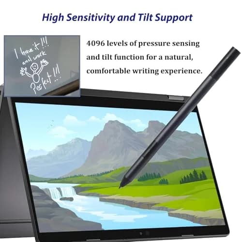 LiXiongBao Active Pen PN557W for Dell Laptops | 4096 Pressure Levels, Palm Rejection thumbnail 4