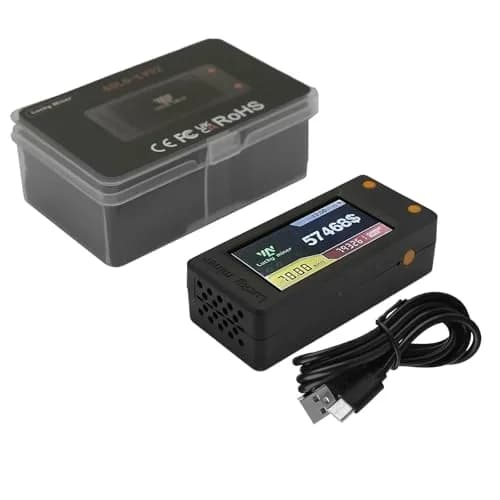Lucky Miner LV02 Bitcoin Lottery Miner 78KH/s 1.9" Color Display USB-C WiFi | Solo Mining Power Device thumbnail 2