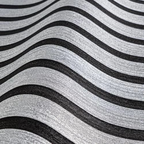 A.S. Création Non-Woven Wallpaper with Wall Panel Motif 0.53 x 10.05 m | Wood Look with Metallic Effect thumbnail 2
