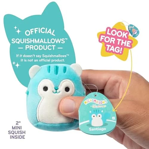 Squishmallows Micromallows Series 1 Mini Mystery Plush 2 Pack | Collectible Soft & Squishy Toys for Kids thumbnail 4
