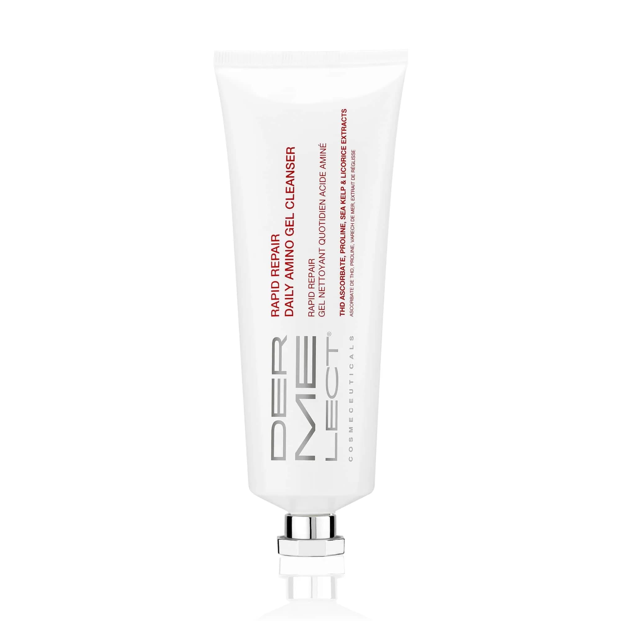 Dermelect Rapid Repair Daily Amino Gel Cleanser for Sensitive Skin | Hydrating, pH-Balanced, All Skin Types, 4 oz