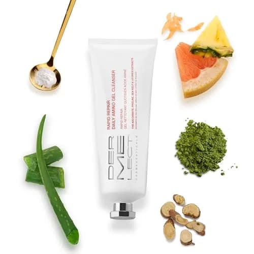 Dermelect Rapid Repair Daily Amino Gel Cleanser for Sensitive Skin | Hydrating, pH-Balanced, All Skin Types, 4 oz thumbnail 8
