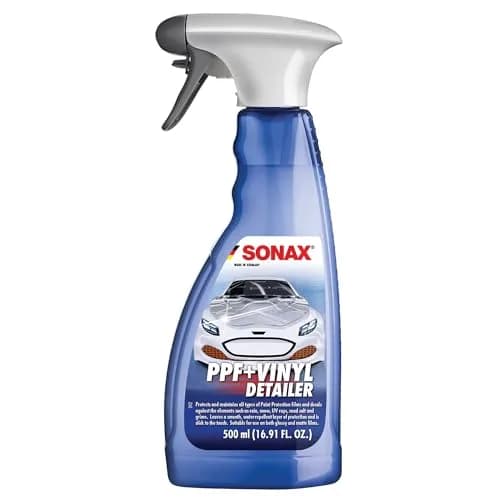 SONAX PPF + Vinyl Detailer Protection & Maintenance for Paint Protection Films & Decals 500ml | Water-Repellent & UV Protection for Glossy & Matte Finishes thumbnail 1