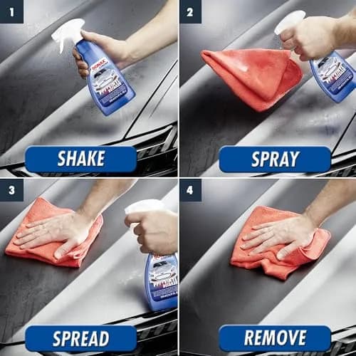 SONAX PPF + Vinyl Detailer Protection & Maintenance for Paint Protection Films & Decals 500ml | Water-Repellent & UV Protection for Glossy & Matte Finishes thumbnail 2