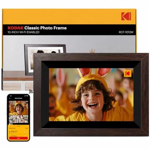 KODAK 10.1 Inch WiFi Digital Picture Frame with 32GB Storage, 1280x800 IPS Touch Screen | Share Moments Instantly thumbnail 1