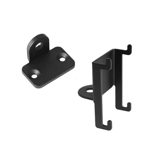 EUGOOCX 2 Pack Wall Mount Brackets for Bose Virtually Invisible 300 Wireless Surround Speakers, Black | Adjustable Metal Mounts thumbnail 4