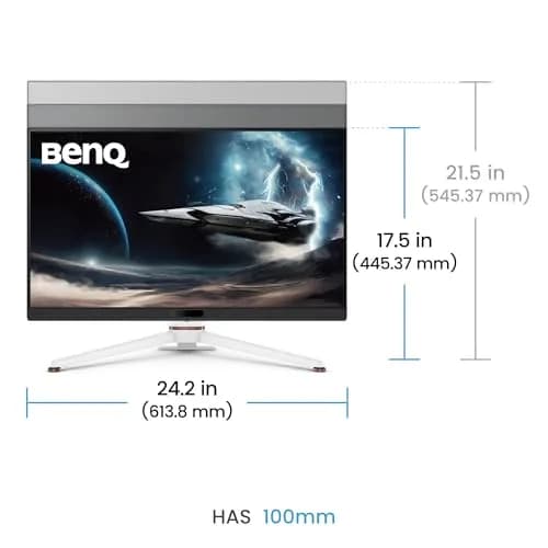 BenQ MOBIUZ EX271U 27” 4K IPS 165Hz Gaming Monitor | 95% P3, HDR400, Freesync Premium, USB-C thumbnail 5