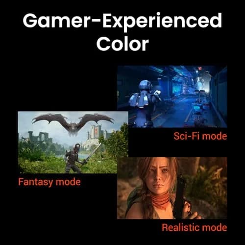 BenQ MOBIUZ EX271U 27” 4K IPS 165Hz Gaming Monitor | 95% P3, HDR400, Freesync Premium, USB-C thumbnail 3