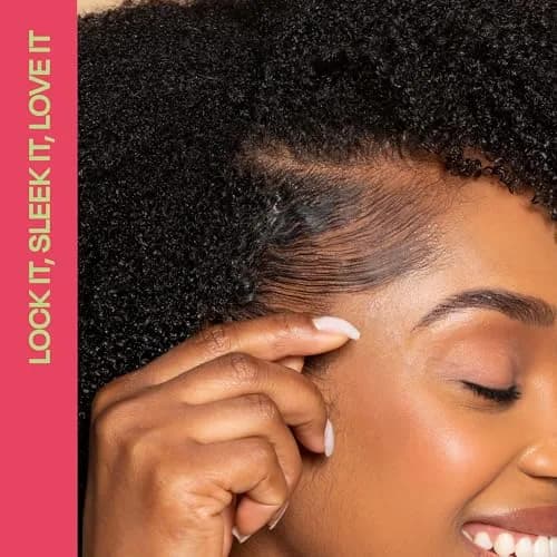 LOCK'N SLEEK Edge Control Gel Extreme Hold No Flake 5oz | Tames Frizz & Edges, All-Day Control thumbnail 6