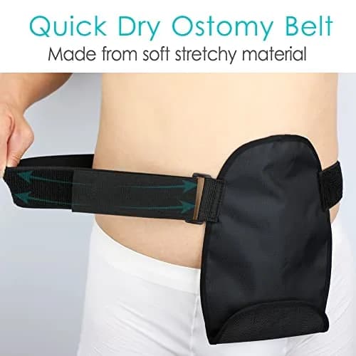 SinaiSea Waterproof Ostomy Bag Cover Belt Adjustable Washable Colostomy Bag Protector (2 Pack) | Leak-proof, Odour Masking & Noise Reduction thumbnail 4