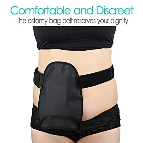 SinaiSea Waterproof Ostomy Bag Cover Belt Adjustable Washable Colostomy Bag Protector (2 Pack) | Leak-proof, Odour Masking & Noise Reduction thumbnail 6