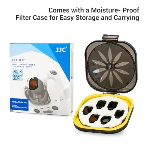 JJC Mini 4 Pro ND Filters 6 Pack Multi-Coated ND8/ND16/ND32/ND64/ND256/CPL Lightweight Aluminum thumbnail 9