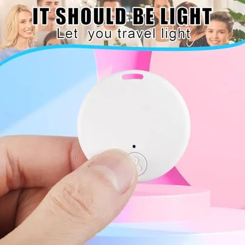 Konohan 5 Packs White Bluetooth Item Finder Tag | 3.8cm Diameter thumbnail 4