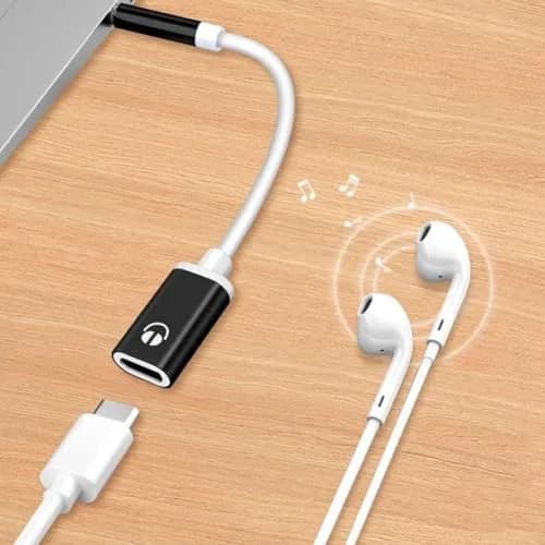 Zenarao USB-C to 3.5mm Headphone Jack Adapter Pink | Connects USB-C Devices to 3.5mm Headphones thumbnail 7