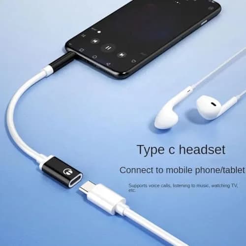 Zenarao USB-C to 3.5mm Headphone Jack Adapter Pink | Connects USB-C Devices to 3.5mm Headphones thumbnail 3