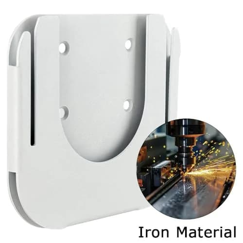 Chanvoo Drill-Free Wall Mount for Samsung Freestyle Projector & Freestyle 2 Accessories | White Steel Mount Shelf thumbnail 7