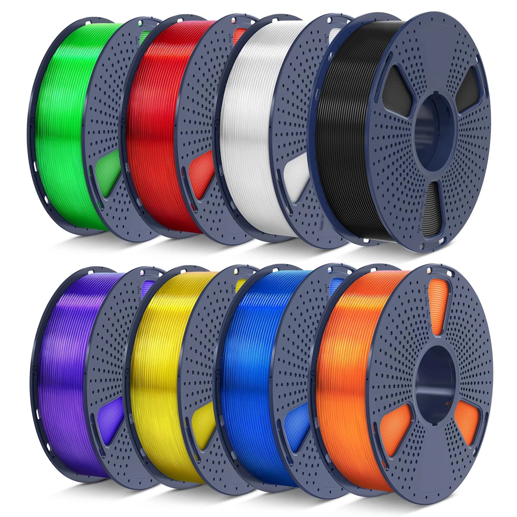 SUNLU 250g PLA Filament Bundle 1.75mm | Multicolor 3D Printer Filament for Small Prints - main product image