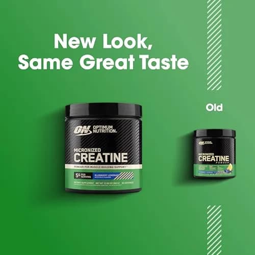 Optimum Nutrition Micronized Creatine Monohydrate Powder Blueberry Lemonade 12 Oz (340 g) | Supports Muscle Strength & Power thumbnail 6
