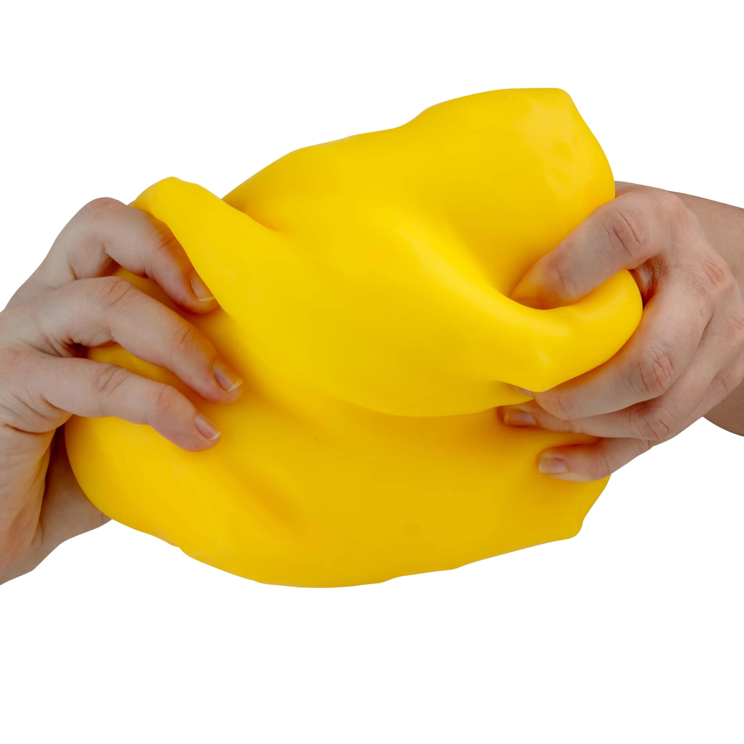 ORB Easy Sqweezy Super Cheesy Giant Block of Cheese Squeeze Toy (12.7cm (5 inch), Yellow) | Sensory Fidget Toy for Stress Relief - view 5