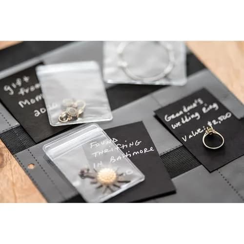 Hibana Jewelry Case Home Edition - Steele - Zippered Organizer for 85 pcs | Anti-Tarnish & Stylish Storage thumbnail 5