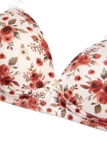 TAHARI Girls' 3-Pack Molded Wireless Bras, Cameo Rose | Comfortable, Breathable & Supportive thumbnail 3