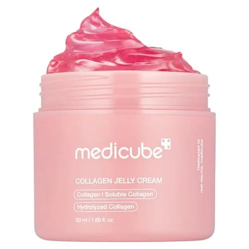 medicube Collagen Jelly Cream Niacinamide Freeze-Dried Hydrolyzed Collagen 50ml (1.69 Fl Oz) | Boosts Skin Barrier Hydration & Glow - main product image