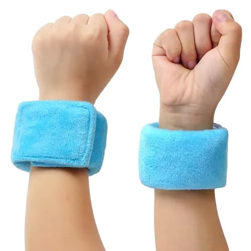 JXM Sensory Weighted Bracelets for Kids (2-Pack, 115g Each) | Deep Pressure Input for Focus & Stability thumbnail 1