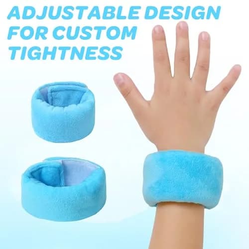 JXM Sensory Weighted Bracelets for Kids (2-Pack, 115g Each) | Deep Pressure Input for Focus & Stability thumbnail 3