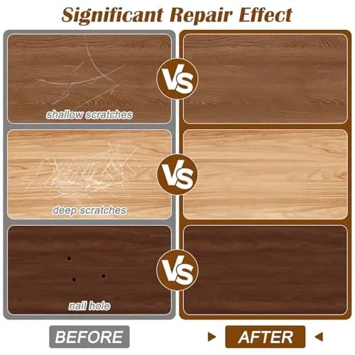 Windspeed Wood Filler Sticks with Scrapers - 20 Colors - Furniture Repair Kit for Cabinets, Floors, Baseboards thumbnail 5