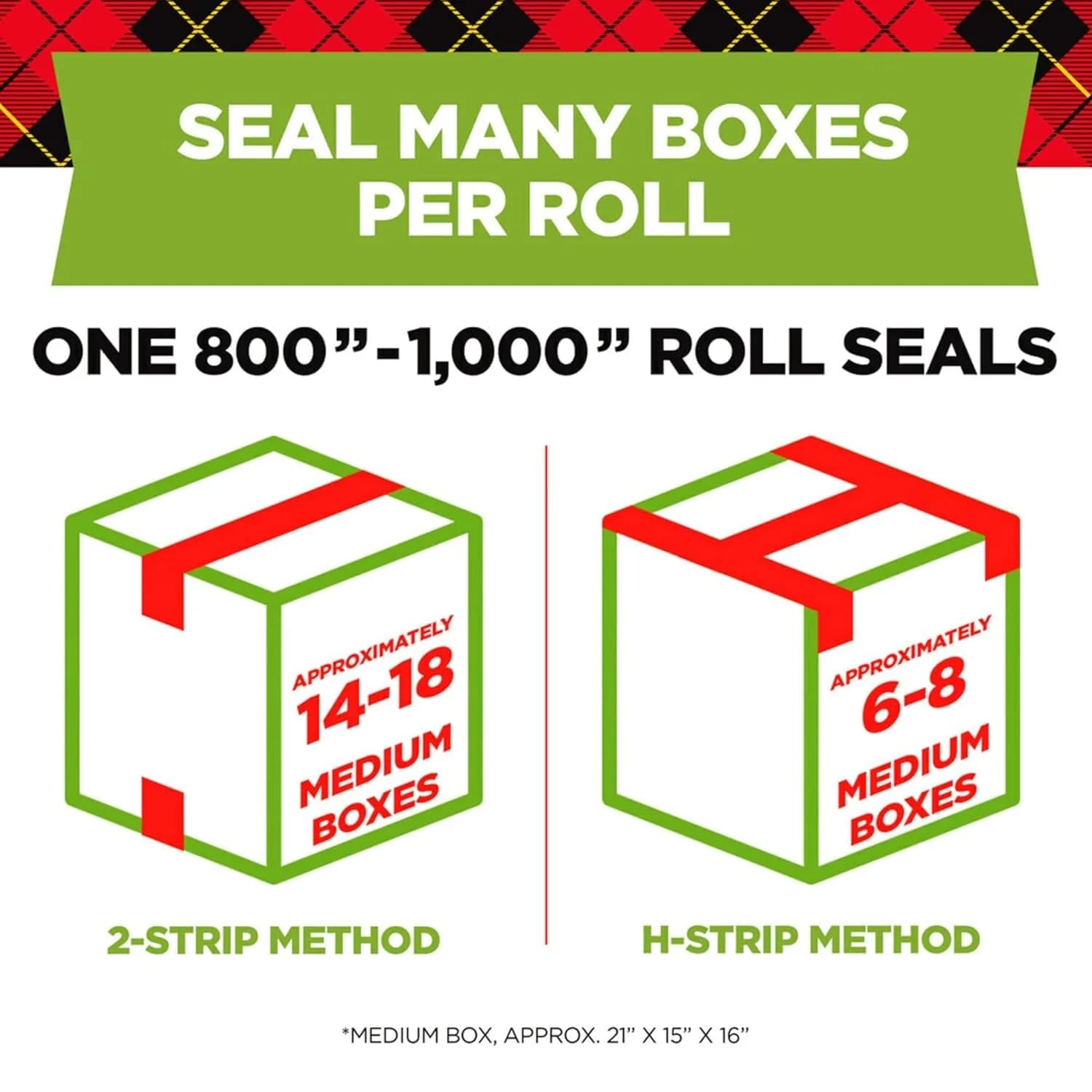 Scotch Sure Start Packing Tape with Dispensers, Clear, 4.8cm (1.88 inch) x 22.2 Yard, 2 Rolls | Quiet Unwind & Easy Start - view 3