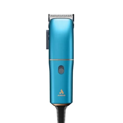 Andis Easy Clip Adjustable Blade Corded Dog Clipper 11-Pc Kit, Blue | Powerful Rotary Motor & Titanium-Coated Blades thumbnail 1
