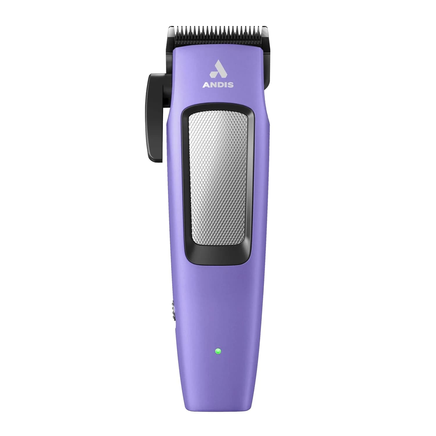 Andis Easy Clip Cordless II Pet Clipper Kit 11 Piece | Titanium-Coated Blade, Cordless Convenience — Purple