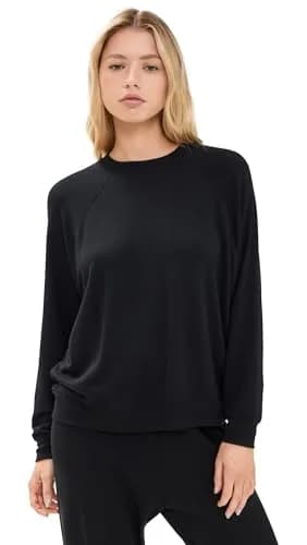 Splits59 Andie Fleece Sweatshirt X-Small | Oversized Rayon Blend Sweatshirt for Women thumbnail 1