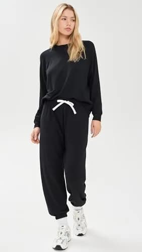 Splits59 Andie Fleece Sweatshirt X-Small | Oversized Rayon Blend Sweatshirt for Women thumbnail 5