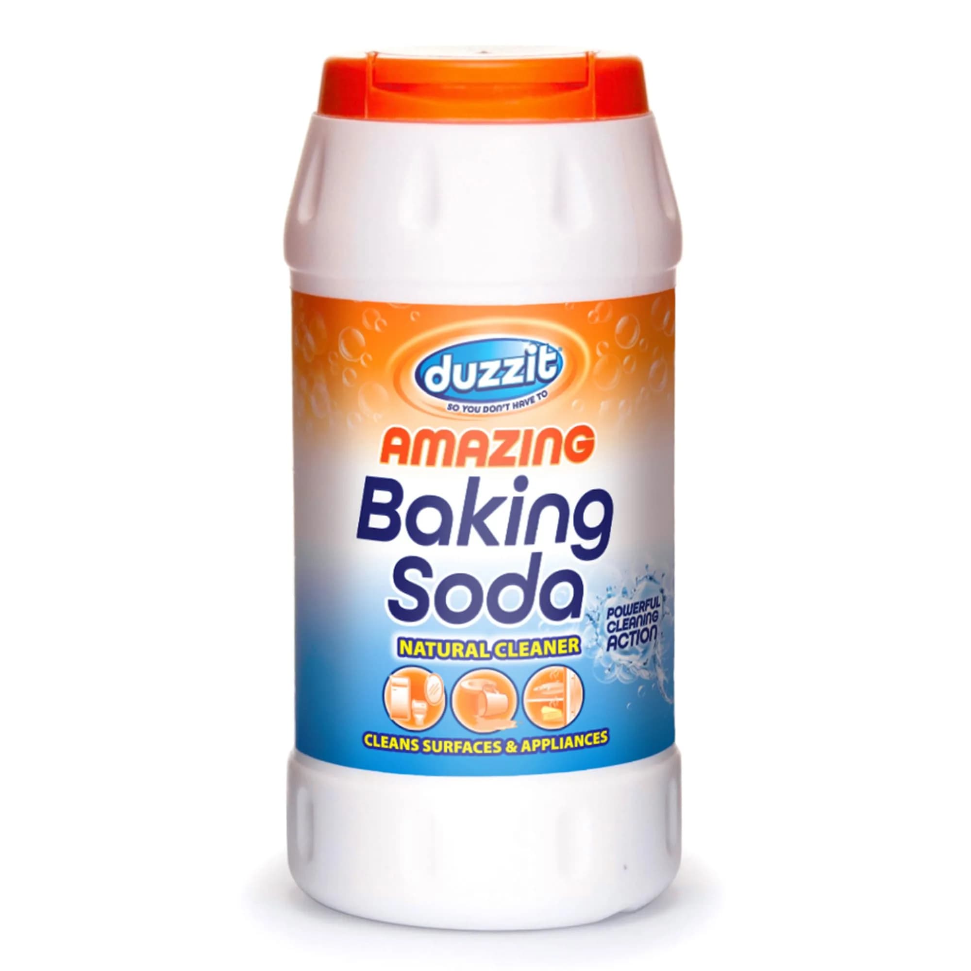 Duzzit Natural Baking Soda Cleaner 350g | Multi-Purpose Household Deodorizer & Stain Remover