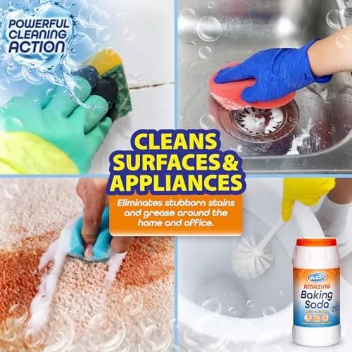 Duzzit Natural Baking Soda Cleaner 350g | Multi-Purpose Household Deodorizer & Stain Remover thumbnail 3