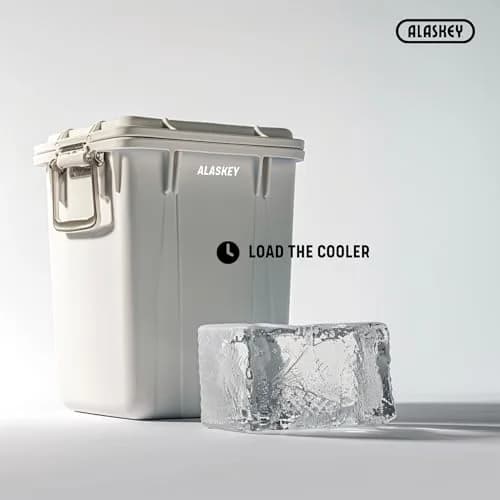 Alaskey Giant Ice Block Mold 12 lbs | Reusable Silicone Ice Cubes for Cooling & Crafting thumbnail 5