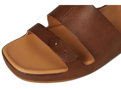 KORK-EASE Women's Mona Brown 10 M | Casual Flat Sandal with Leather Upper & Cushioned Footbed thumbnail 8