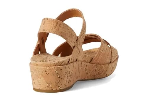 KORK-EASE Women's Myrna 2.0 Cork Gold 8 US | Classic Wedge with Comfort Technology thumbnail 5