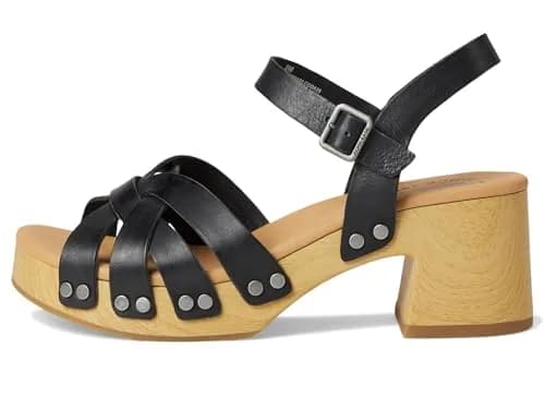 KORK-EASE Ester Black Women's Sandal 8 M | Retro Style with Comfort & Water-Resistant Platform thumbnail 4