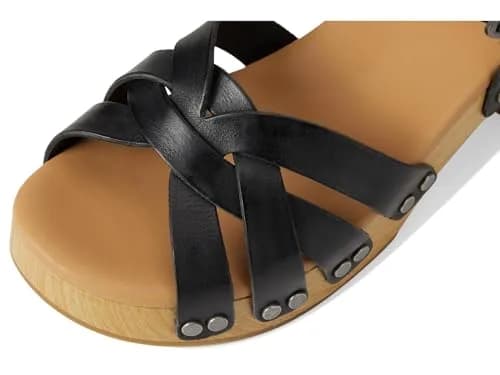 KORK-EASE Women's Ester Black 11 M | Retro Style Platform Sandal for Women thumbnail 6