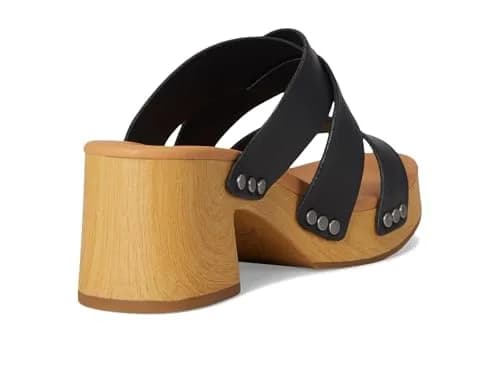 KORK-EASE Emersen Women's Black Sandal 7 M | Stylish Casual Slip-On with Platform Heel thumbnail 5
