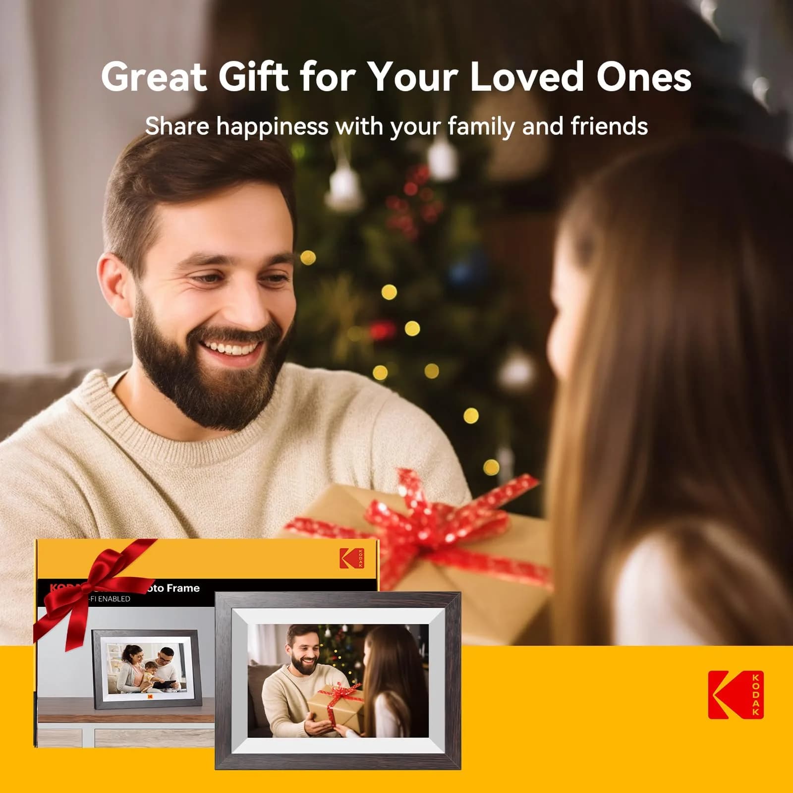 KODAK 10.1 Inch WiFi Digital Picture Frame with 32GB Storage, 1280x800 IPS Touch Screen | Share Moments Instantly - view 8