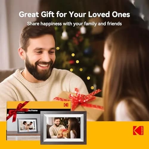 KODAK 10.1 Inch WiFi Digital Picture Frame with 32GB Storage, 1280x800 IPS Touch Screen | Share Moments Instantly thumbnail 8